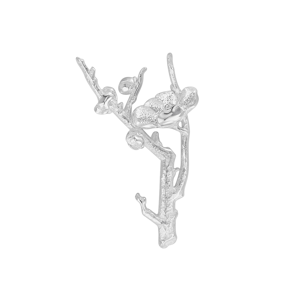 China Stretch Pick up flowers Plum Brooch Hand chisel 925 silver goods in stockin the Accessories/Fashion Jewelry, Brooch category - from Buy2taobao.com to provide professional Taobao agent buy service