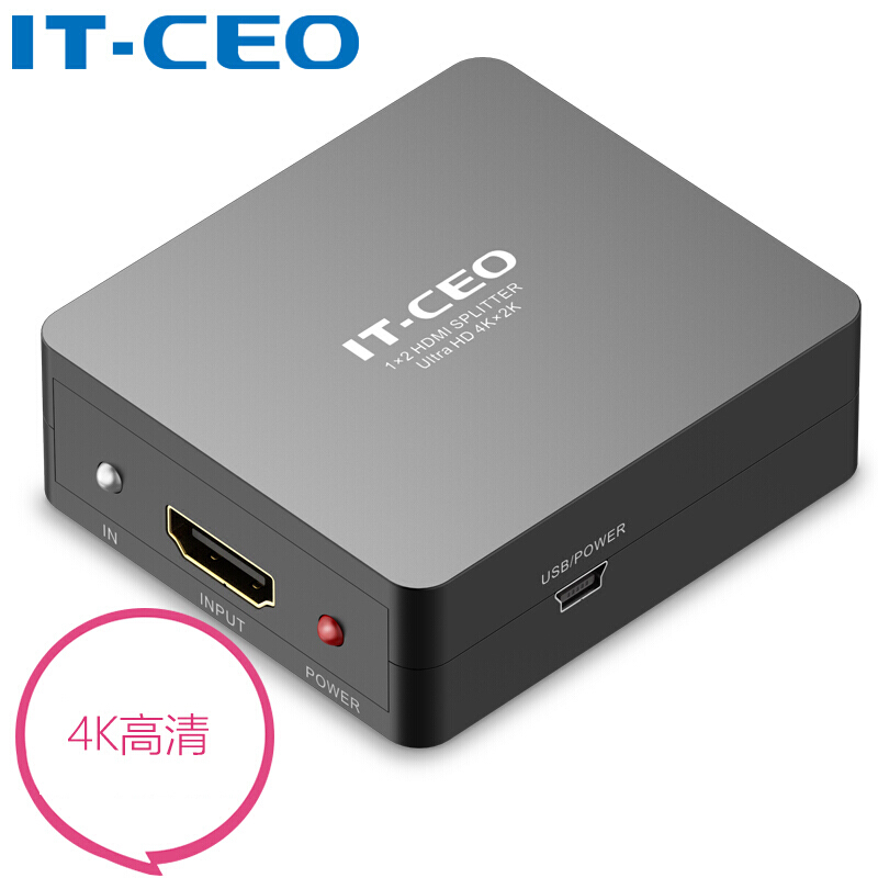 IT-CEO hdmi分配器一分二一拖二高清4k音视频电脑1进2出2口同屏器|msdalam kategori Aksesori Digital 3C, peralatan rumah & Aksesori, pengedar/Divider/Splitter - dari Buy2taobao.com untuk memberikan perkhidmatan ejen Taobao profesional membeli