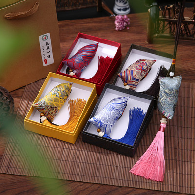 端午节香包随身香囊艾草香驱蚊香袋中国风祥云福粽子汽车挂件礼品