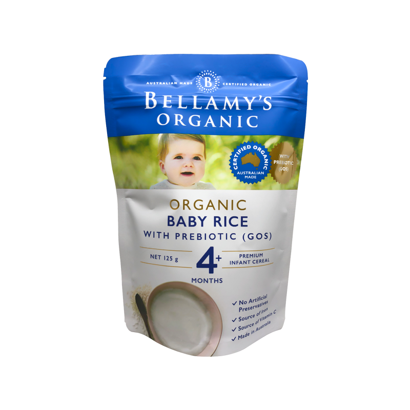 6包包澳洲直邮贝拉米婴儿米粉米糊4+ 5+ 6+ Bellamy's 125g baby|ruв категории сухое молоко/кормёжка/пища/закуски, младенцев пищевой, рисовая мука/метров паста/汤粥 - от Buy2taobao.com для оказания профессиональной услуги покупки агента Taobao