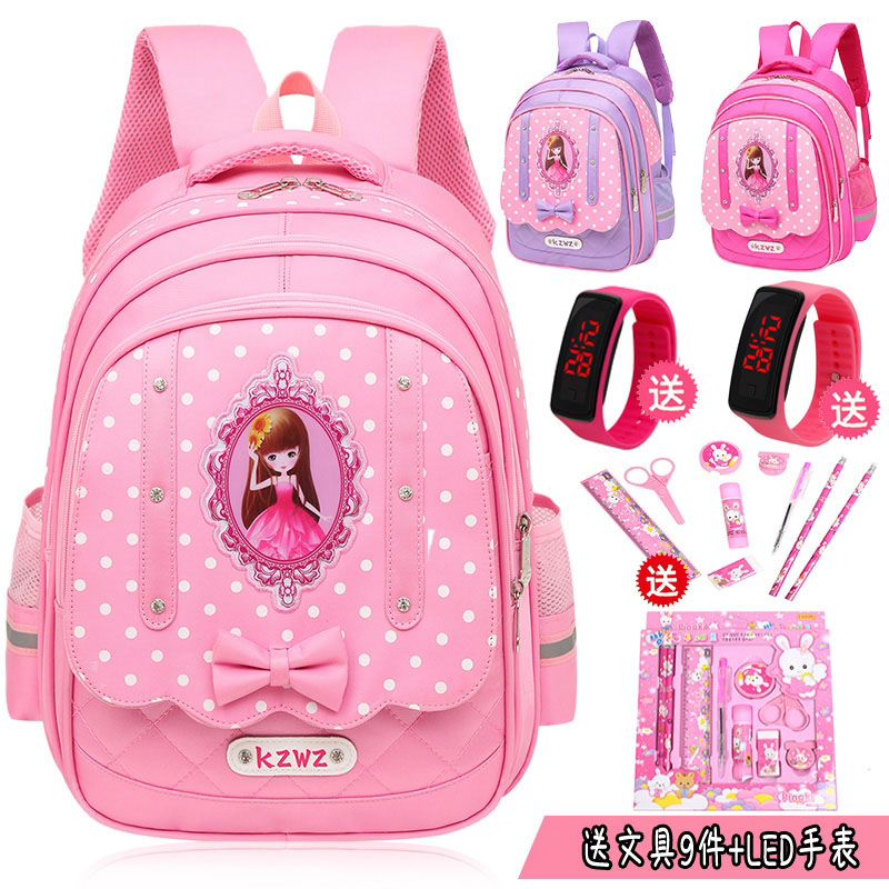 Pupil bag 6-12 The age of Children's Backpack 3-5 grade girl knapsack 1-3 Grade girlin the Toy/Childs/Puzzle/Building block/Model , Bags for children/Backpack/Bags , Schoolbag category - from Buy2taobao.com to provide professional Taobao agent buy service