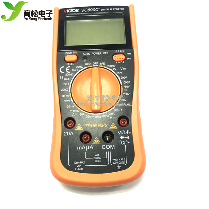 胜利正品数字万用表VC890C+ 全保护万能表数显多用表电表在类目 五金/工具, 仪器仪表, 万用表中 - 来自Buy2taobao.com提供专业的淘宝代购服务
