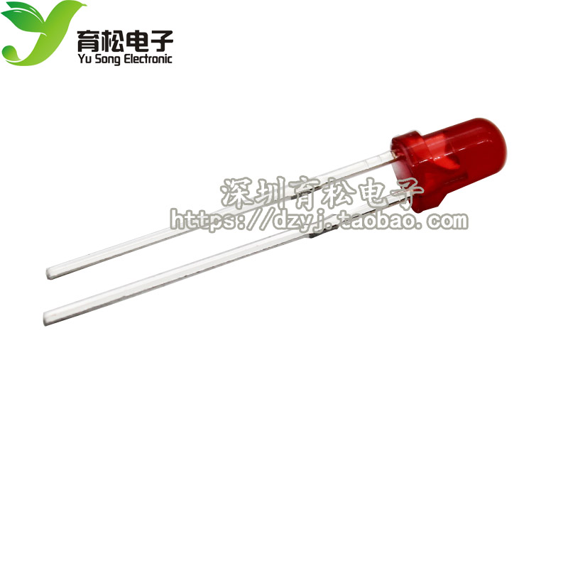 3MM 红发红 高亮 发光管 LED 发光二极管 红色LED 红色发光管在类目 3C数码配件, 电子元器件市场, 电子器件, 二极管/LED中 - 来自Buy2taobao.com提供专业的淘宝代购服务