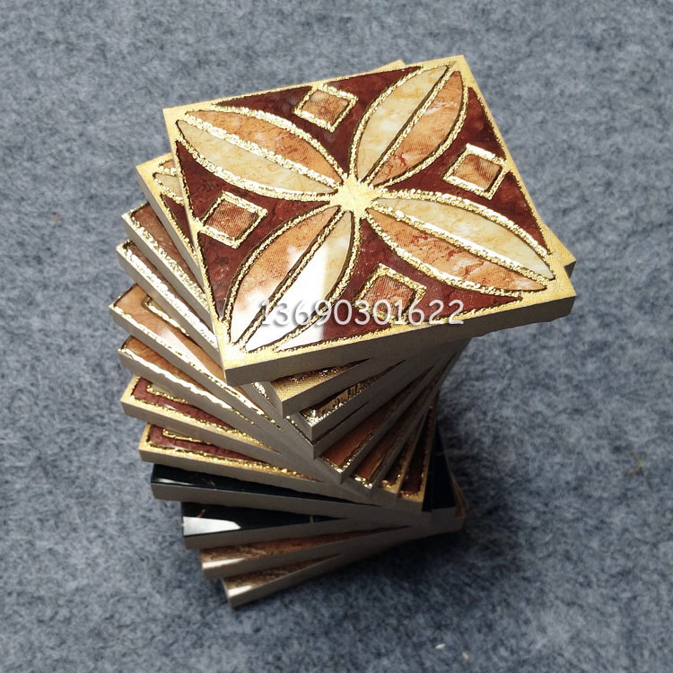 8*8公分客厅地板砖镶嵌小角花砖小地砖 陶瓷砖角花片镀金地板拼花在类目 家装主材, 瓷砖, 瓷砖装饰附件, 花片中 - 来自Buy2taobao.com提供专业的淘宝代购服务