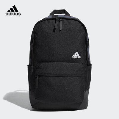 adidas 阿迪达斯 训练 男女 双肩背包 黑 CV4946