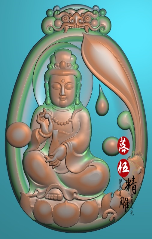电脑雕刻玉雕坐观音挂件精雕图正装荷花坐莲花观音观世音兽头3260|ruв категории Домашний быт, резьба, Джейд - от Buy2taobao.com для оказания профессиональной услуги покупки агента Taobao