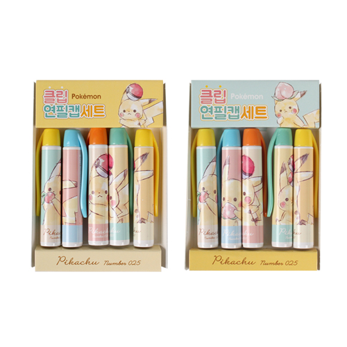 韩国代购皮卡丘正品卡通可爱铅笔套子盖子学生用品5个装套件PM246在类目 电子词典/电纸书/文化用品, 其它文化用品中 - 来自Buy2taobao.com提供专业的淘宝代购服务