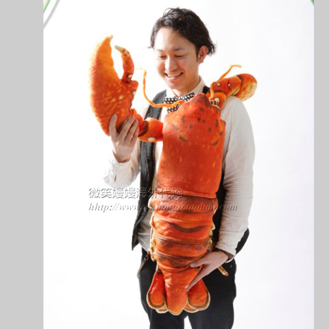 日本大龙虾抱枕 1.1m米 国内代购|msdalam kategori rumah Fabrik, bantal/bantal - dari Buy2taobao.com untuk memberikan perkhidmatan ejen Taobao profesional membeli