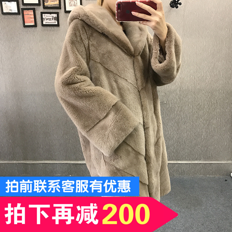 段小姐皇冠天鹅绒水貂整貂貂皮大衣女皮草过膝长款连帽 衣长100在类目 女装/女士精品, 皮草中 - 来自Buy2taobao.com提供专业的淘宝代购服务
