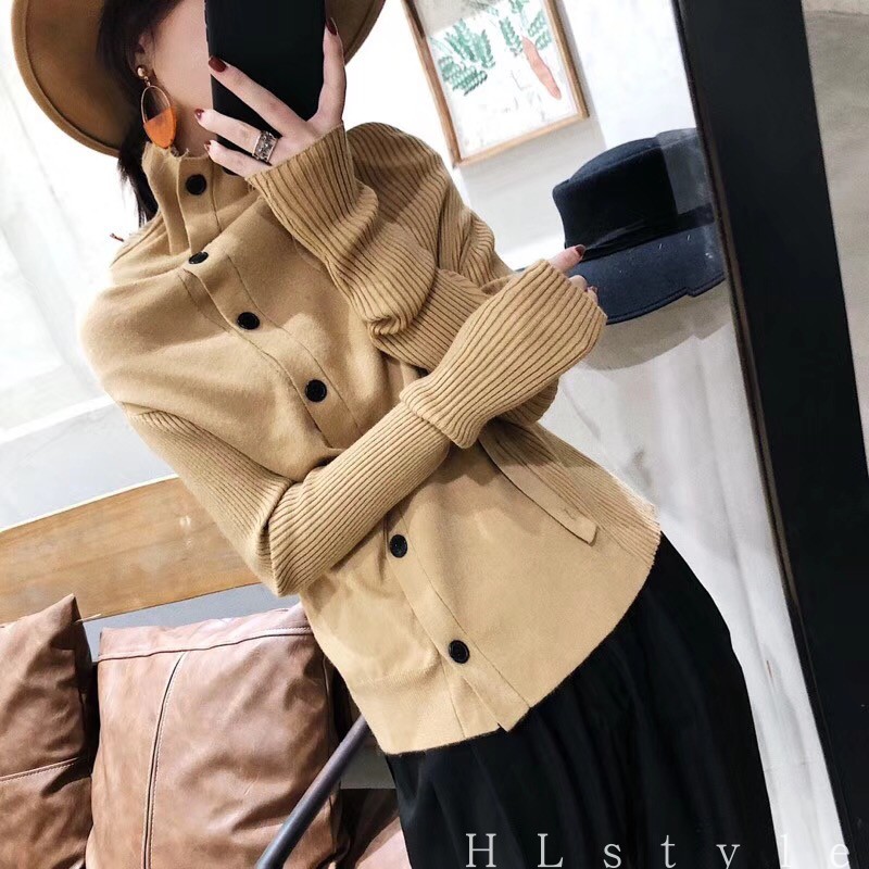 高领心机修身长袖毛衣外套女秋2018新款立领时髦针织开衫在类目 女装/女士精品, 毛衣中 - 来自Buy2taobao.com提供专业的淘宝代购服务