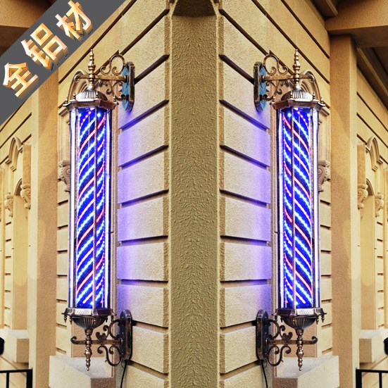 包邮铝材美发转灯LED理发店转灯挂壁美发店转灯防水发廊旋转灯箱在类目 商业/办公家具, 发廊/美容家具, 美发转灯中 - 来自Buy2taobao.com提供专业的淘宝代购服务