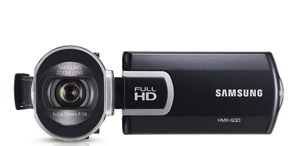 samsung/三星 hmx-q30 三星摄像机 摄像机 触控