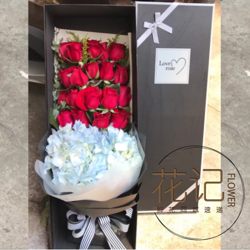 全国鲜花配送19朵红玫瑰鲜花礼盒生日求婚表白同城速递当天直达|msdalam kategori penghantaran bunga/bunga simulasi/tumbuhan berkebun, penghantaran bunga (bandar) - dari Buy2taobao.com untuk memberikan perkhidmatan ejen Taobao profesional membeli