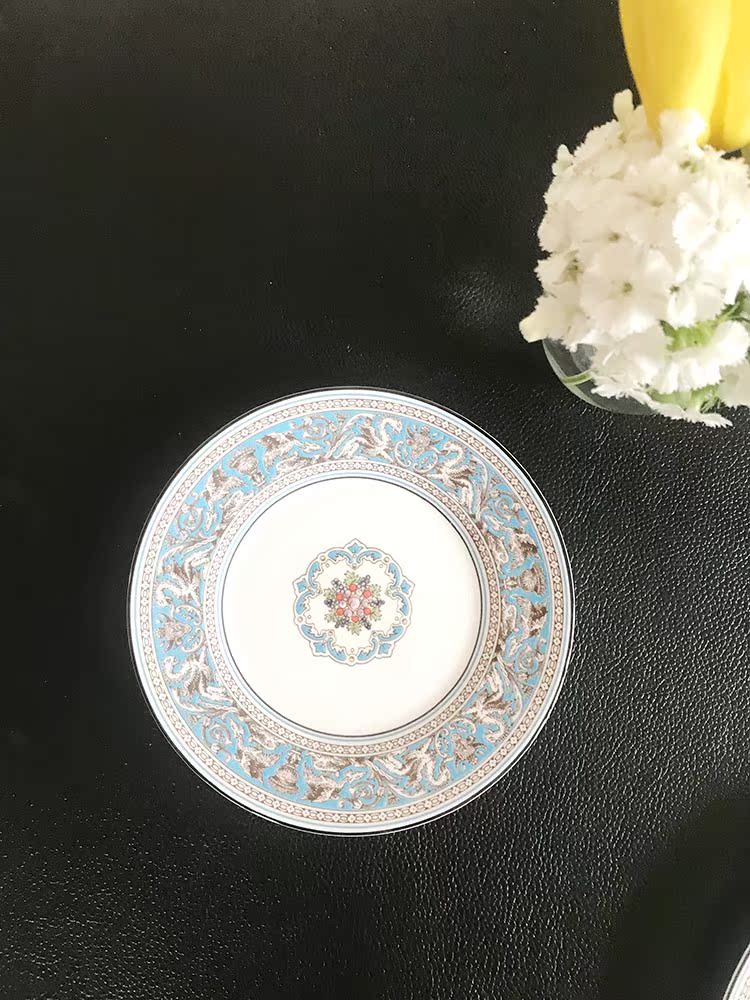 现货 英制 Wedgwood Florentine丝绸之路经典蓝色18cm 骨瓷平盘|ruв категории посуда, посуда, диск - от Buy2taobao.com для оказания профессиональной услуги покупки агента Taobao