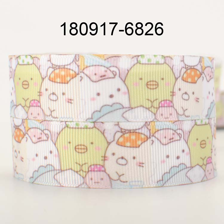 彩色印刷织带 角落生物卡通螺纹织带DIY发饰 180917-6826|ruв категории текстильная ткань/аксессуары/комплектация, текстильный фурнитура, ткать - от Buy2taobao.com для оказания профессиональной услуги покупки агента Taobao