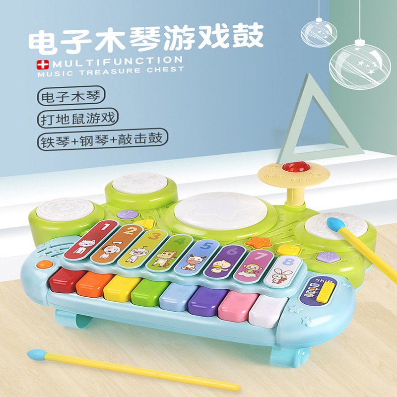Guyu Hand knock piano Xylophone Baby children Musical Instruments baby Puzzle Octave Percussion piano Two-in-one music Toysin the Toy/Childs/Puzzle/Building block/Model , Musical toy/Children's Musical Instruments , Other musical toys/Children's Musical Instruments category - from Buy2taobao.com to provide professional Taobao agent buy service