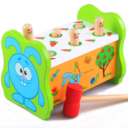 幼得乐正品 儿童益智打地鼠敲击果虫 木制大号早教敲打玩具男女孩在类目 玩具/童车/益智/积木/模型, 早教/智能玩具, 其它早教玩具类中 - 来自Buy2taobao.com提供专业的淘宝代购服务