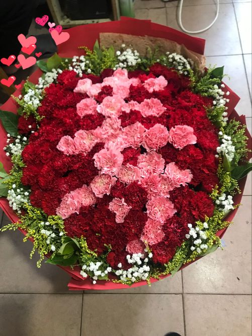 99朵康乃馨北京鲜花同城速递上海杭州花店成都送花 寿字花束花篮在类目 鲜花速递/花卉仿真/绿植园艺, 鲜花速递(同城)中 - 来自Buy2taobao.com提供专业的淘宝代购服务