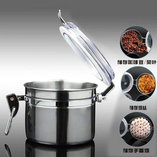 不鏽鋼密封罐 保鮮罐高7.5cm直徑10cm在類目 家居飾品, 裝飾器皿, 儲物罐中 - 來自Buy2taobao.com提供專業的淘寶代購服務