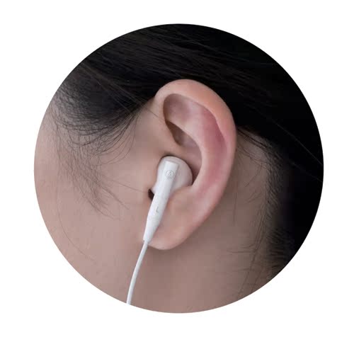 铁三角 ATH-CP200 运动型耳机 两种戴法 正品