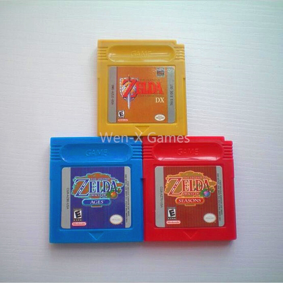 Nintendo GBC Game cards Zelda-Link's Awakening The chapter of the earth The chapter of time and space English Version European Versionin the Toy/Childs/Puzzle/Building block/Model , Other Toys category - from Buy2taobao.com to provide professional Taobao agent buy service