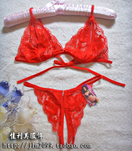 性感蕾絲露咪三點開裆文胸+丁字褲 KTV酒店夜場誘惑內衣q4505批fa在類目 女士內衣/男士內衣/家居服, 文胸套裝中 - 來自Buy2taobao.com提供專業的淘寶代購服務