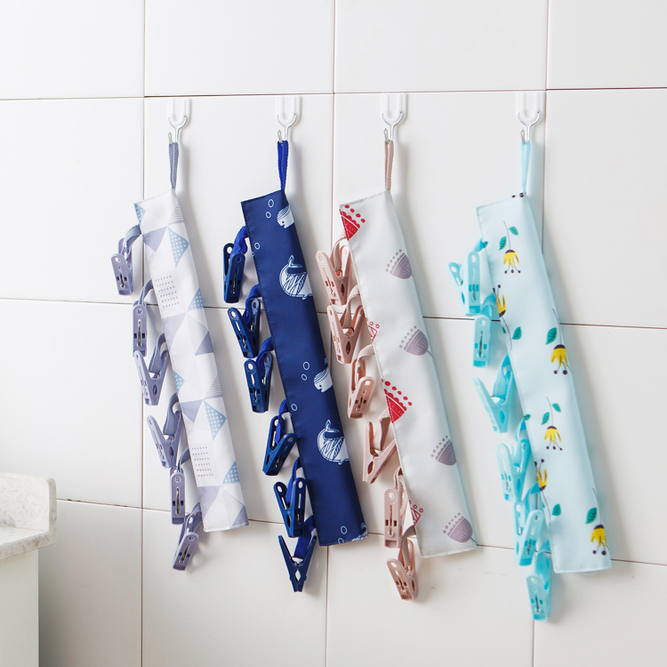Tianzong Fabric art Portable clothes Clamp Clothespins A business travel travel clothes Clamp Socks Clampin the Storage consolidation , travel Storage Appliance, Portable hanger category - from Buy2taobao.com to provide professional Taobao agent buy service