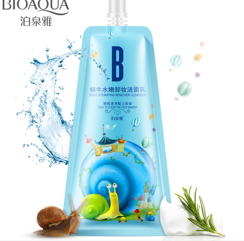泊泉雅蜗牛水嫩卸妆控油洁面乳净透洁净补水保湿卸妆洗面奶100g在类目 美容护肤/美体/精油, 洁面中 - 来自Buy2taobao.com提供专业的淘宝代购服务