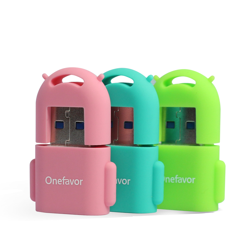 Android Robot TF card reader microSD card reader high speed USB3.0 Silicone Case card readerin the 3C Digital Accessories, Digital peripheral , Reader category - from Buy2taobao.com to provide professional Taobao agent buy service