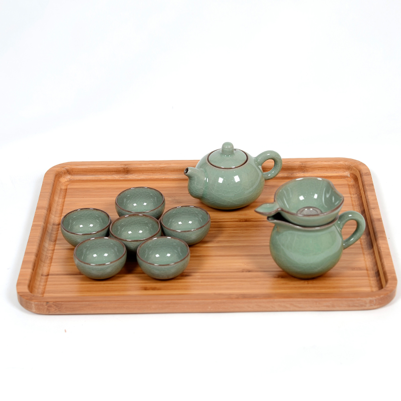 竹制茶盘功夫茶具大小号茶托盘餐厅竹托盘长方形实木质茶海在类目 餐饮具, 餐具, 果盆/果盘/果篮中 - 来自Buy2taobao.com提供专业的淘宝代购服务