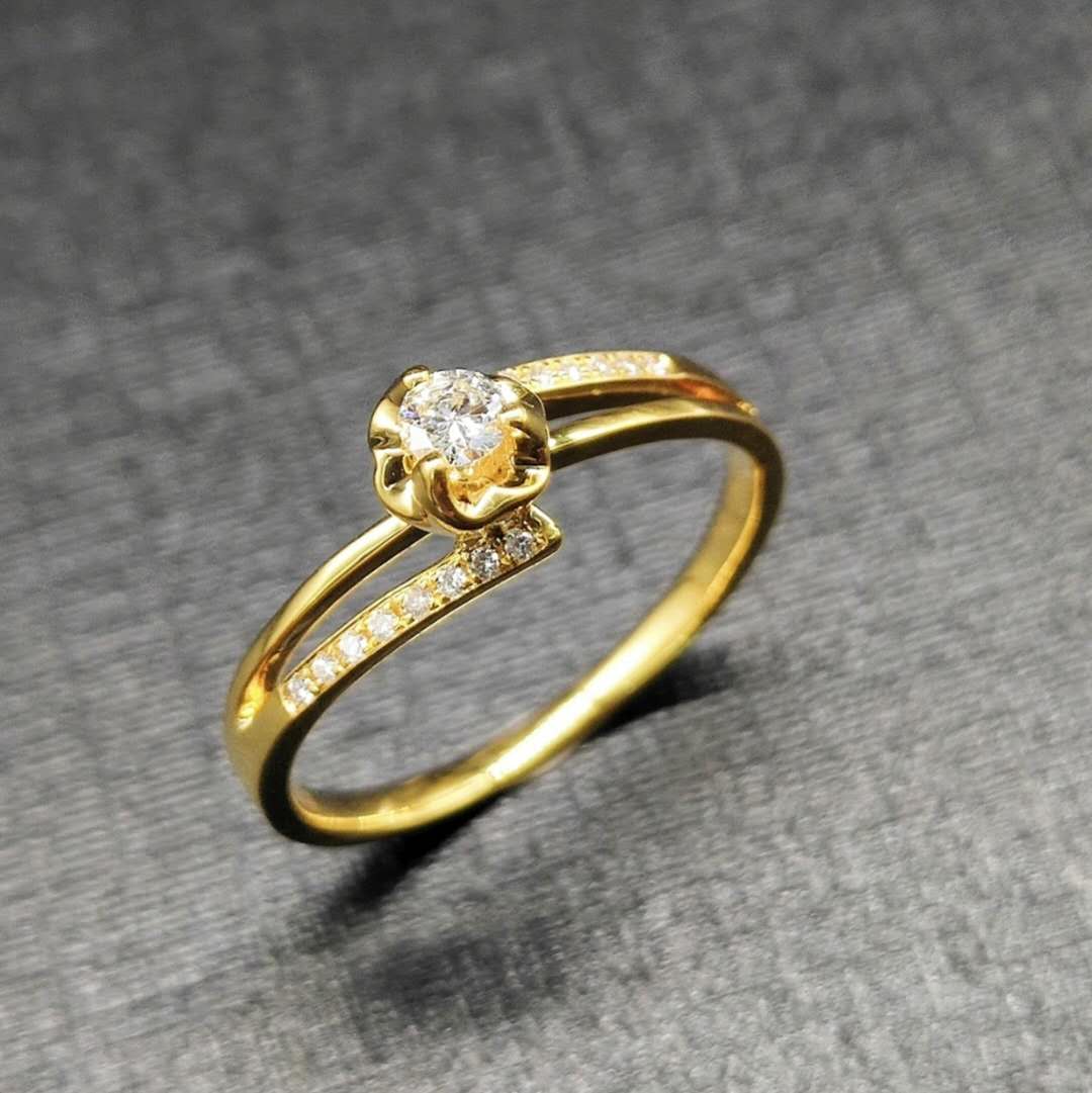750K Yellow Diamond Women's Ring Girlfriend marry anniversaries of important events giftin the Accessories/Fashion Jewelry, Other Jewelry category - from Buy2taobao.com to provide professional Taobao agent buy service