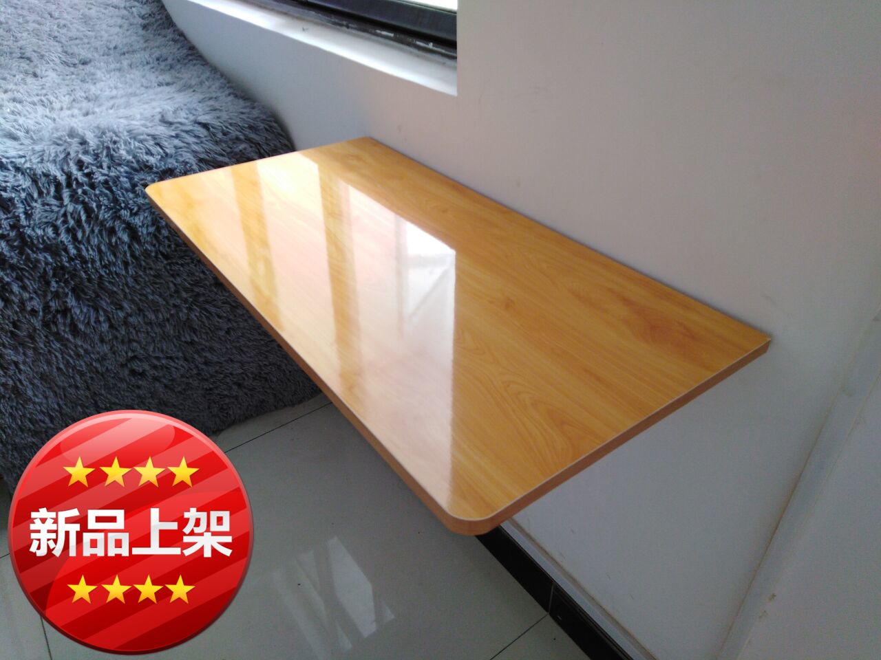 包邮实木折叠桌小户型家用厨房操作台伸缩隐形壁挂墙上方吃饭桌子在类目 住宅家具, 桌类, 折叠桌中 - 来自Buy2taobao.com提供专业的淘宝代购服务