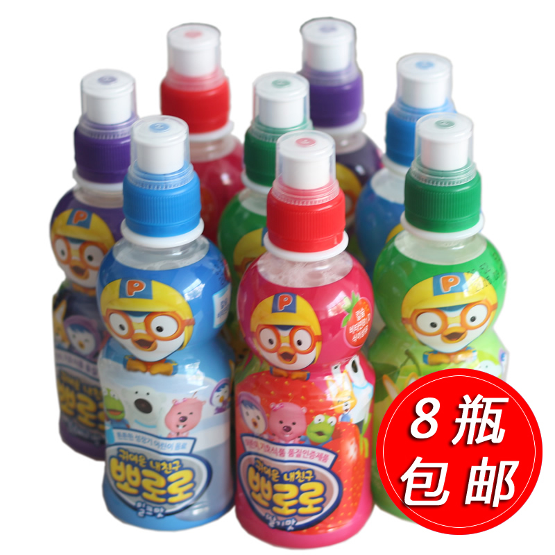 韩国食品进口乳饮l啵乐乐草莓味儿童饮料235ML*8瓶牛奶苹果蓝莓在类目 咖啡/麦片/冲饮, 饮料, 果味饮料中 - 来自Buy2taobao.com提供专业的淘宝代购服务