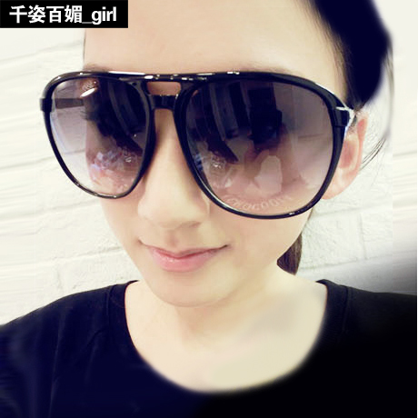 韩版明星款驾驶镜脸大眼镜男开车太阳镜潮个性蛤蟆镜女款大框墨镜|ruв категории ZIPPO/швейцарский армейский нож/очки, очки - от Buy2taobao.com для оказания профессиональной услуги покупки агента Taobao