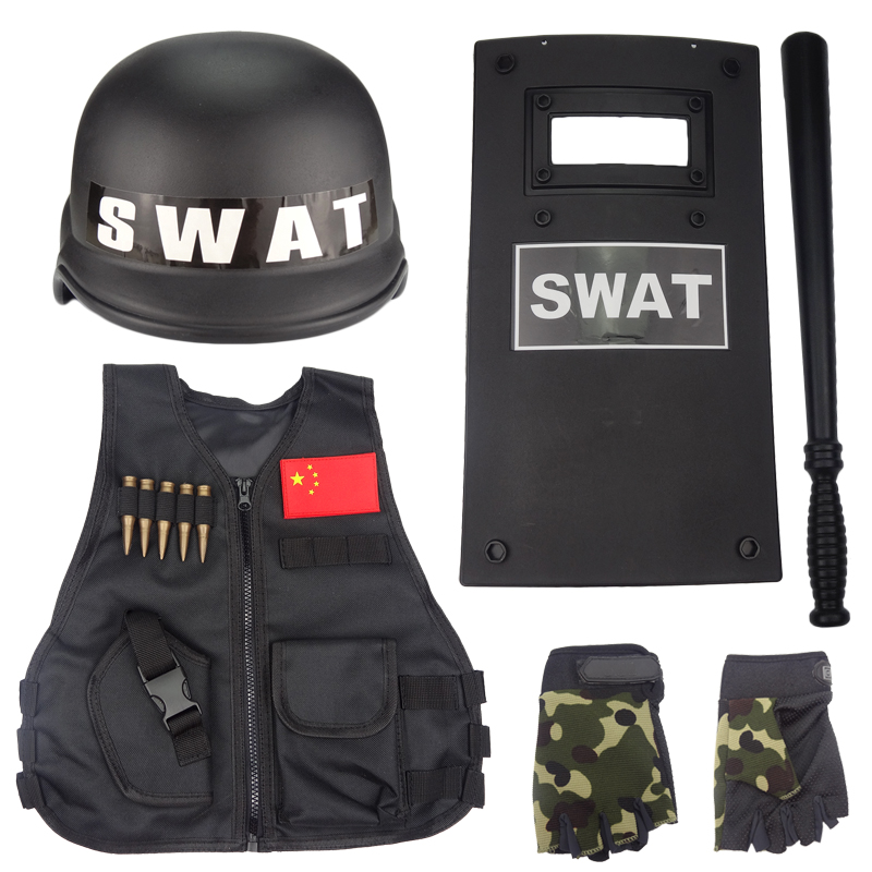 儿童男孩COS小特警马甲套装演出道具模型玩具在类目 玩具/童车/益智/积木/模型, 仿真/过家家玩具, 其它仿真玩具中 - 来自Buy2taobao.com提供专业的淘宝代购服务