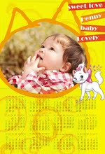 2012年台历模板/年历模板定制/挂历/日历/44
