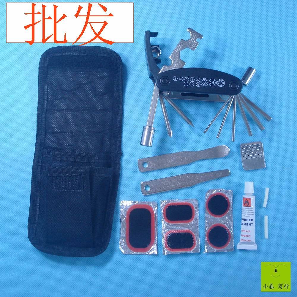 自行车补胎工个套装组合 修车应急补胎工具包性价比高小春专卖|msdalam kategori Bike/Berbasikal Equipment/Parts, alat membaiki basikal, kunci tayar - dari Buy2taobao.com untuk memberikan perkhidmatan ejen Taobao profesional membeli