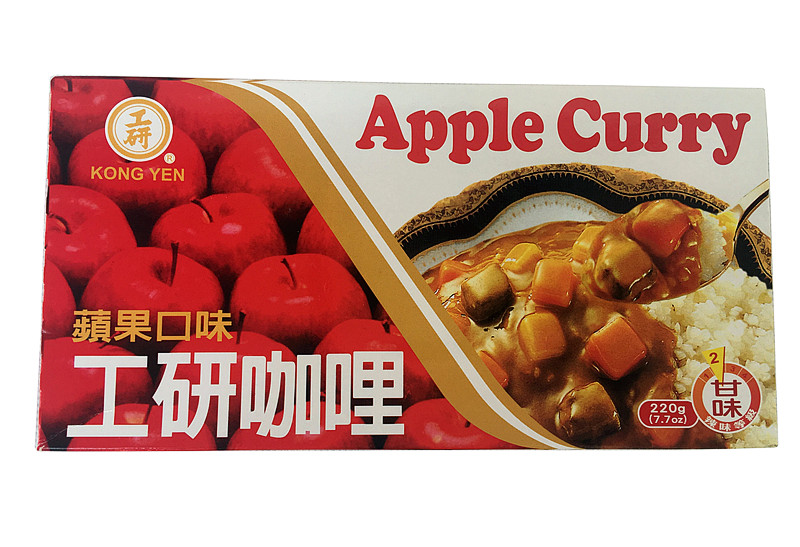 台湾 工研咖喱苹果口味甘味220g在类目 粮油米面/南北干货/调味品, 调味品/果酱/沙拉, 调味料, 咖喱中 - 来自Buy2taobao.com提供专业的淘宝代购服务