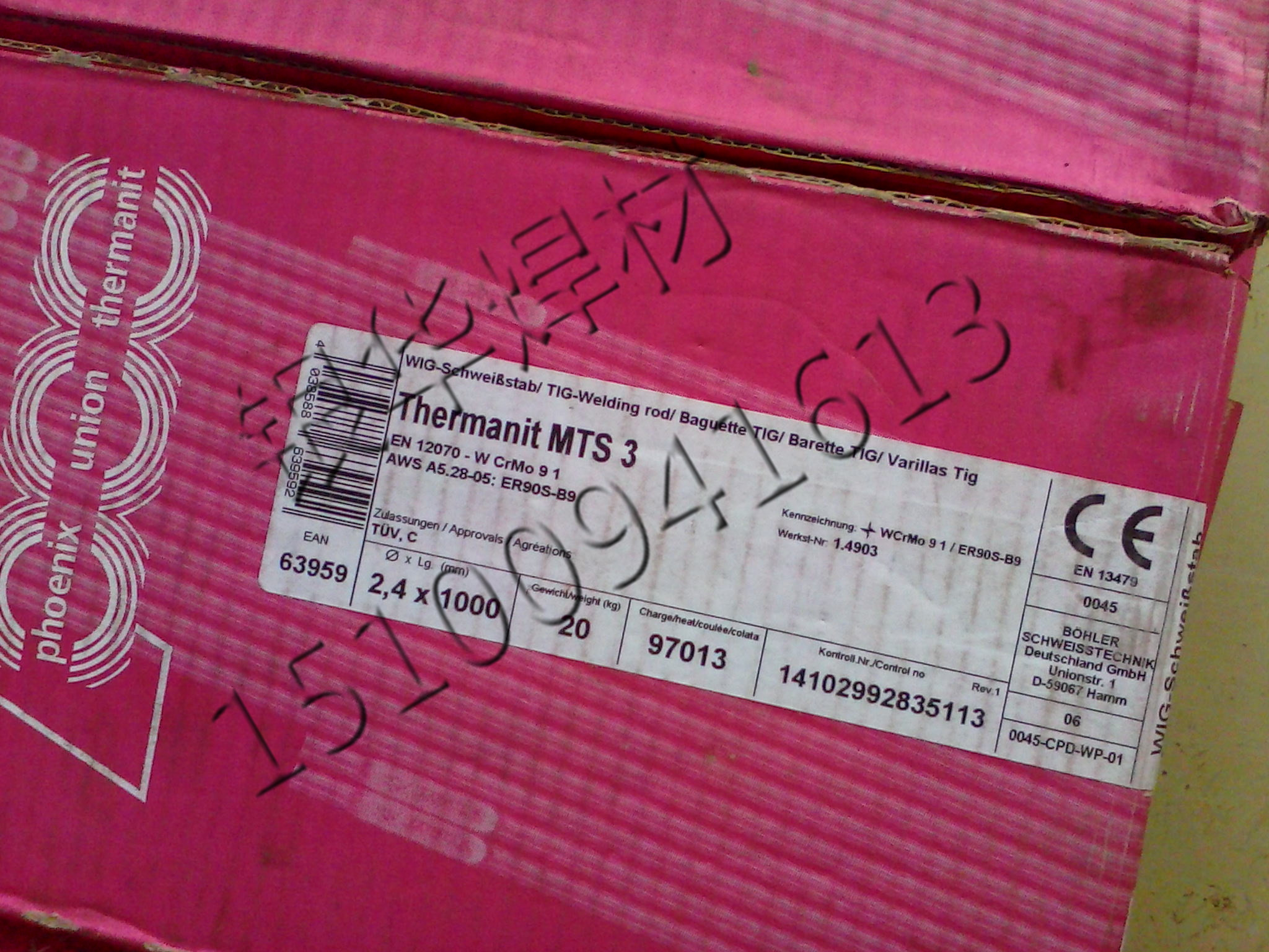 進口德國蒂森P91/T91焊條E9015-B9耐熱鋼焊條 MTS3 ER90S-B9焊絲在類目 五金/工具, 手動工具, 焊接噴塗, 電焊條中 - 來自Buy2taobao.com提供專業的淘寶代購服務