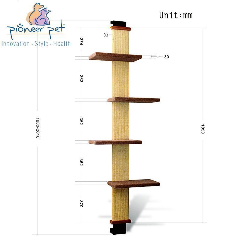SmartCat大型可懸挂式貓爬架天然劍麻實木貓架跳台貓咪磨爪器貓樹在類目 寵物/寵物食品及用品, 貓/狗玩具, 貓爬架中 - 來自Buy2taobao.com提供專業的淘寶代購服務