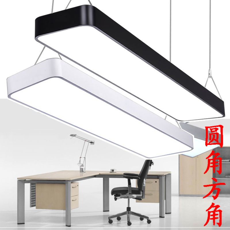 現代簡約辦公室吊燈鋁材LED長條燈創意餐廳商場工程辦公吊線燈在類目 家裝主材, 燈具燈飾, 吊燈中 - 來自Buy2taobao.com提供專業的淘寶代購服務