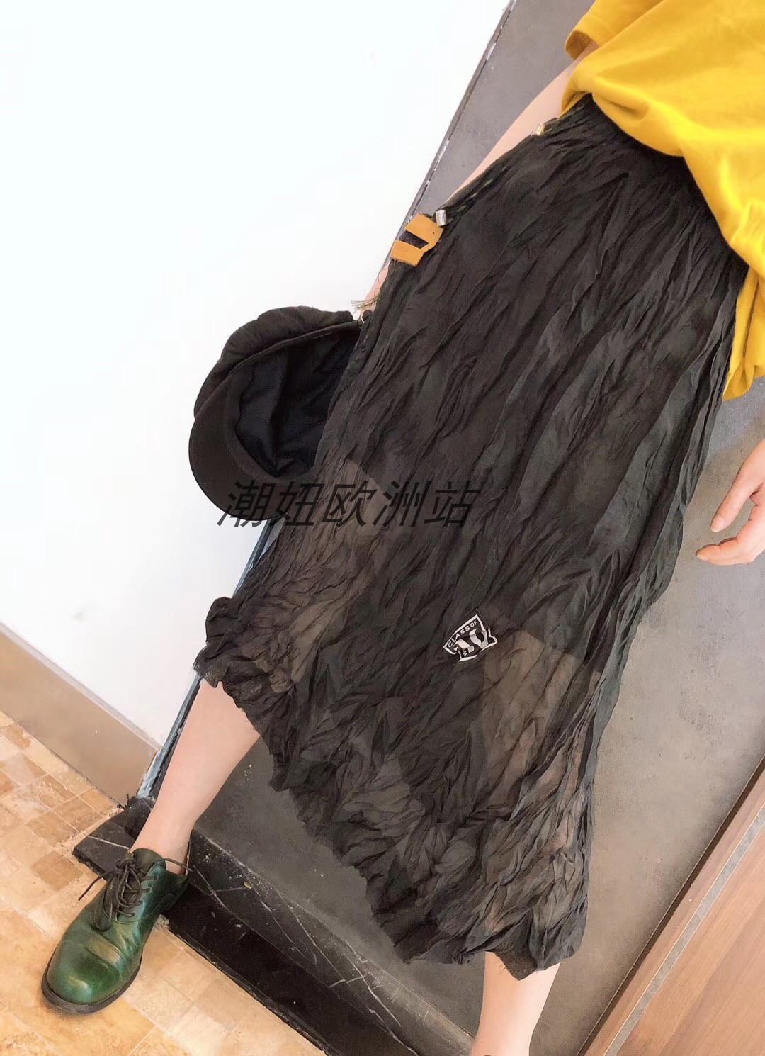 Europe station 2019 Spring and summer new pattern Italy Retro fashion Trend Versatile skirtin the Women's clothing/Boutique , Skirts category - from Buy2taobao.com to provide professional Taobao agent buy service