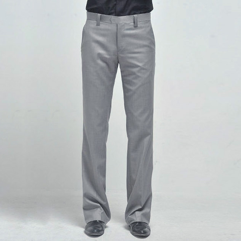 Korean Edition men's wear business affairs Self cultivation trousers Straight Men's trousers man Youth Trend leisure time Light grey formal wear Western-style trousersin the Men's clothing, Trousers category - from Buy2taobao.com to provide professional Taobao agent buy service