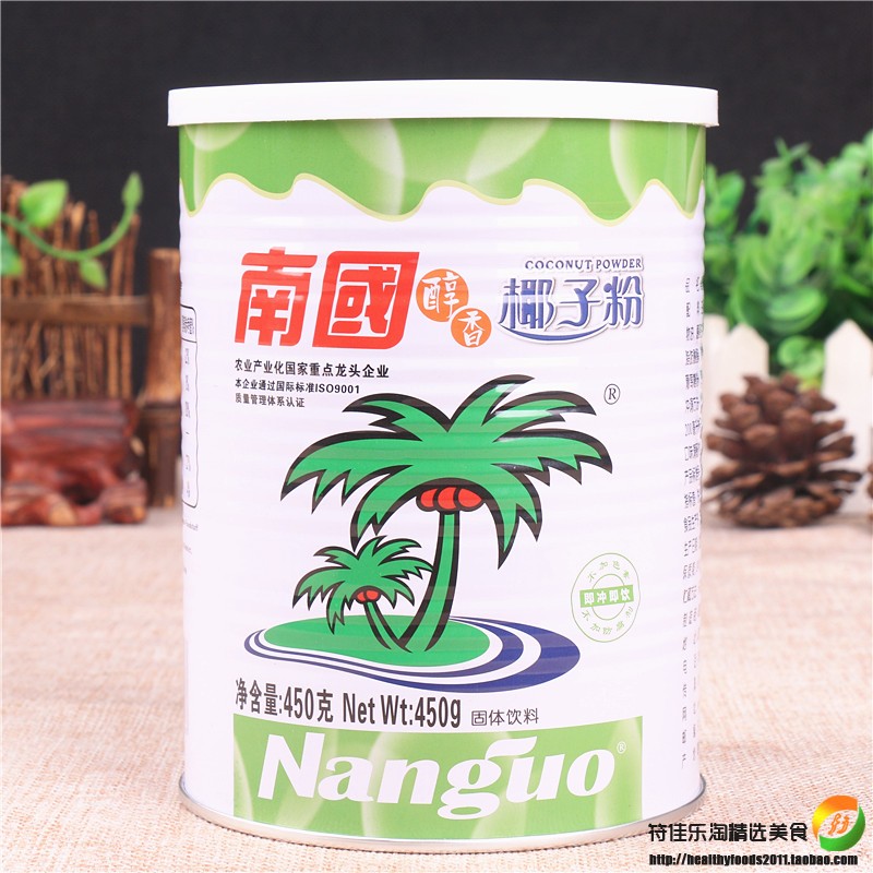 Orthodox school Southland Aromatic Coconut powder 450g*4 Canned breakfast Instant Coconut milk Chongyin Coconut Juice Coconut Milk Powder Coconut powderin the Coffee/Oatmeal/Chongyin , Another on natural food category - from Buy2taobao.com to provide professional Taobao agent buy service