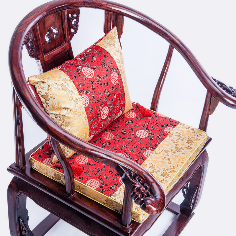 Rosewood Chinese classical furniture Seat cushion sofa cushion Round-backed armchair Armchairs Taishi Imperial palace Seat cushion Dining chair Customizedin the Home Fabric , Cushion/Cushion/Sofa cushion , Cushion category - from Buy2taobao.com to provide professional Taobao agent buy service
