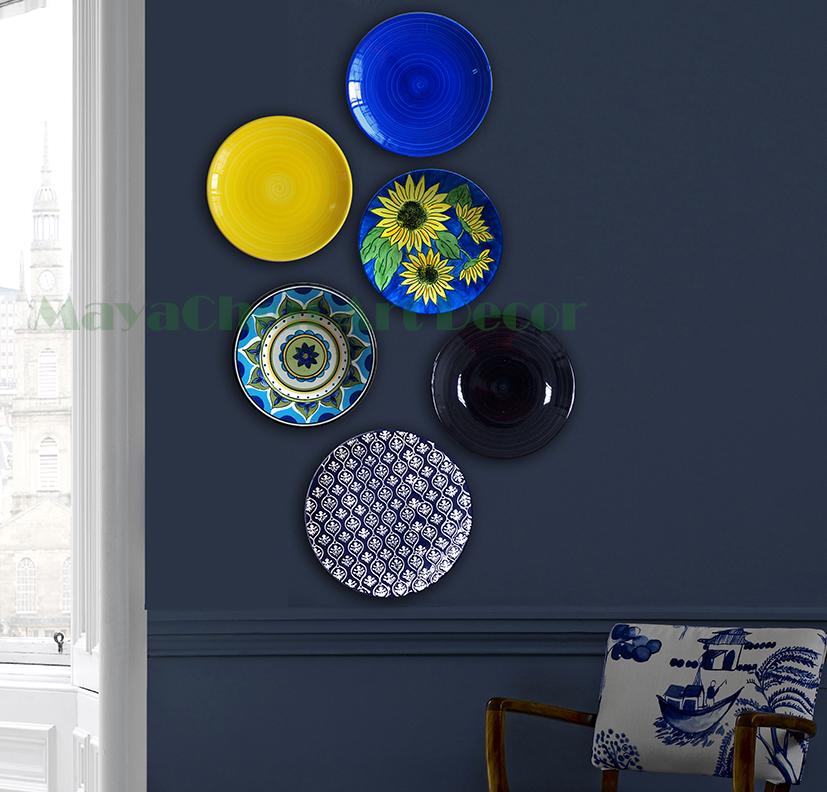 American style Mix and match style Decorative hanging plate combination Artistic sense Color collocation plate Wall hangings Wall decoration Wall platein the Home accessories , Decorative items , Decorative proprietary/Hanging plate category - from Buy2taobao.com to provide professional Taobao agent buy service