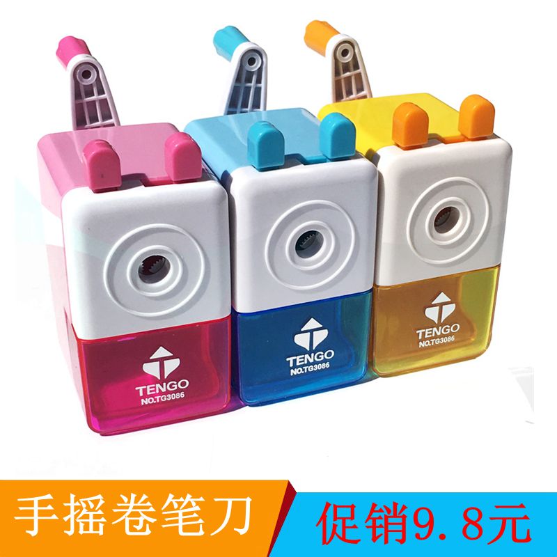 儿童手摇转笔刀 削笔刀 铅笔刀 卷笔刀 削笔器学生学习文具用品|ruв категории электронный словарь/электрический бумажных книг/канцелярские принадлежности, повседневной школьных принадлежностей, точило/точило - от Buy2taobao.com для оказания профессиональной услуги покупки агента Taobao