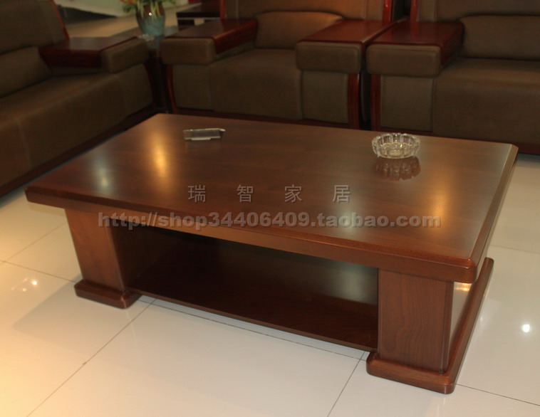 1.5 Rice office tea table 1.4 rice ~1.6 Office Walnut color Solid wood coffee table woodiness tea table F575Ain the Business/Office Furniture , Office Furniture , Parlor sofa/Tea table , Tea table category - from Buy2taobao.com to provide professional Taobao agent buy service