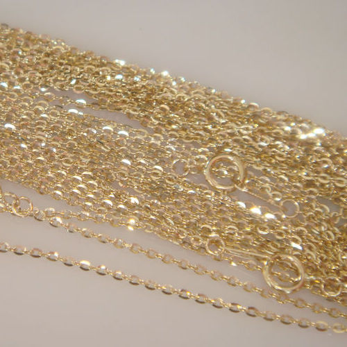 Bunny Gold goods in stock the republic of korea 14K Gold Twinkle Versatile 1mm Willow leaf Necklace Shopkeeper Darlingin the Jewelry/Diamond/Jade/Gold , K gold jewelry, Other category - from Buy2taobao.com to provide professional Taobao agent buy service