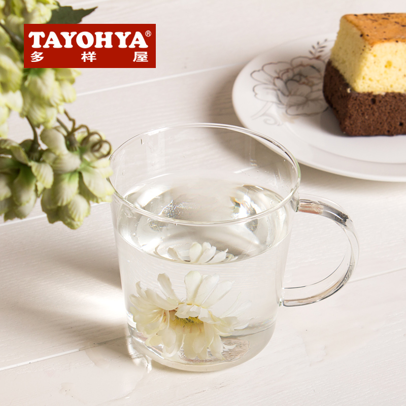 TAYOHYA多样屋正品明乐盖杯高硼硅耐热玻璃花茶杯透明无色水杯子|ruв категории посуда, чайный сервиз, цветы и чайный сервиз - от Buy2taobao.com для оказания профессиональной услуги покупки агента Taobao